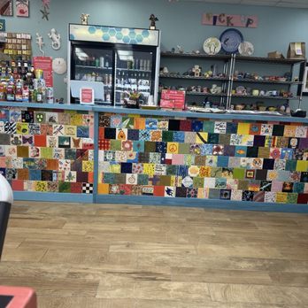 Fire It Ceramics - Tile selections and drinks. - Arts & Crafts Near Me - Port Aransas, Texas