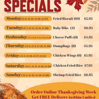 Silverlake Hunan Restaurant - Everyday's Special on November !! - Chinese Near Me - Pearland, Texas Silverlake Hunan Restaurant - Everyday's Special on November !! - Chinese Near Me - Pearland, Texas