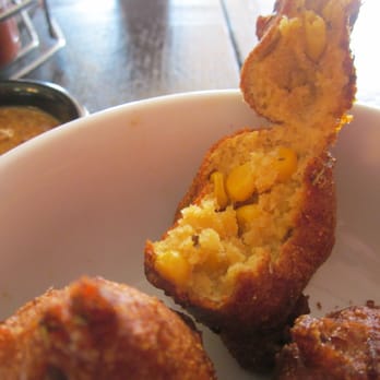 Roux Dat - Whole kernels of corn in the hush puppies - Cajun/Creole Near Me - Capitola, California