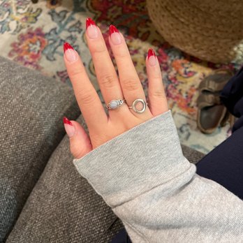 Bonjour Nails - Gel-X manicure by Ivy - Nail Salons Near Me - Los Angeles, California
