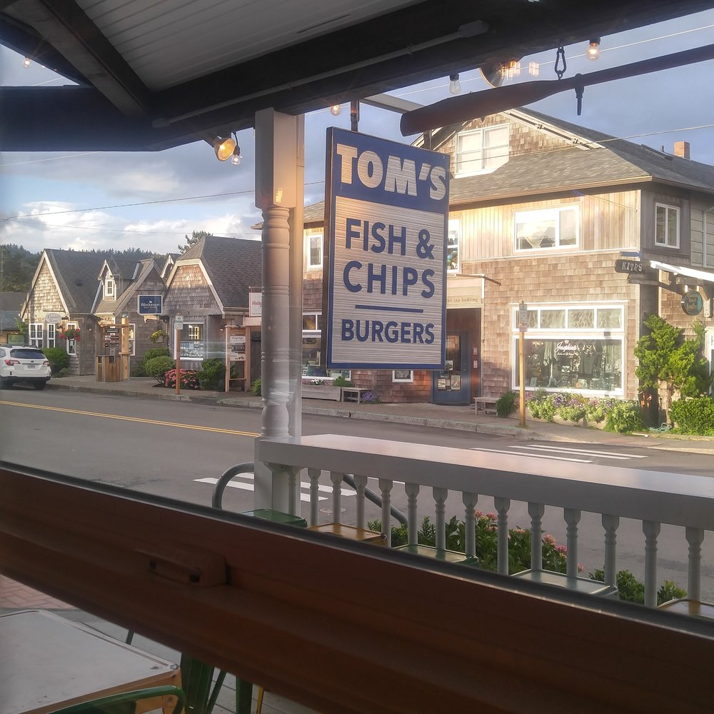 Tom's Fish N Chips - Burgers Near Me - Cannon Beach, Oregon