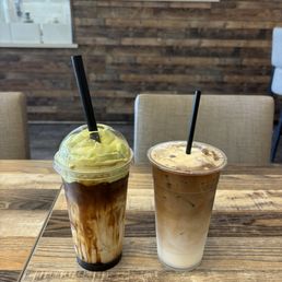 Coffee Matcha Latte Coffee Matcha Latte
