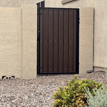 Gates By Geoff - 4 ft gate left side of home - Fences & Gates Near Me Gates By Geoff - 4 ft gate left side of home - Fences & Gates Near Me