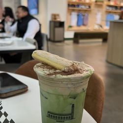 Matcha with Tiramisu!