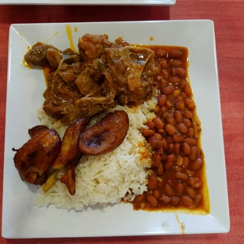 Don Emilio Diner - a plate of food with rice and beans - Dominican Near Me - Bronx, New York Don Emilio Diner - a plate of food with rice and beans - Dominican Near Me - Bronx, New York