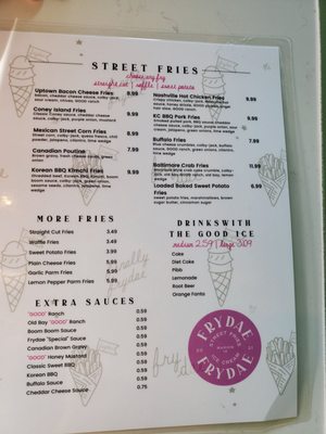 Menu photo 4 Frydae Marion, IA