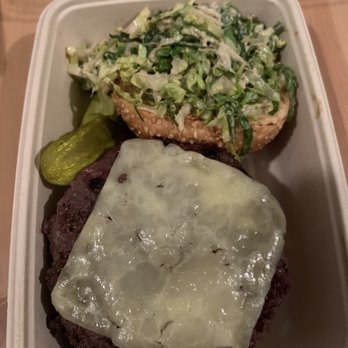 Bourbon Steak - Prime Steak Burger, unassembled - Steakhouses Near Me - Washington, DC, District of Columbia Bourbon Steak - Prime Steak Burger, unassembled - Steakhouses Near Me - Washington, DC, District of Columbia