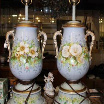Ridgewood Antiques - Hand painted lamps - Antiques Near Me - Ridgewood, New York Ridgewood Antiques - Hand painted lamps - Antiques Near Me - Ridgewood, New York