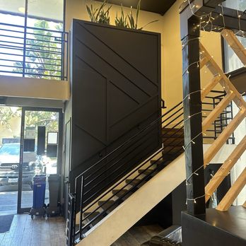 Renegade By Devout Coffee - Stairway to more seating - Coffee & Tea Near Me - Fremont, California