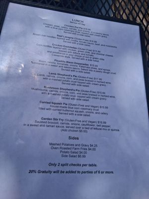Menu photo 4 Farmhouse Cafe and Bakery Taos, NM Menu photo 4 Farmhouse Cafe and Bakery Taos, NM