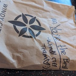 Windy City Cannabis - I left a note to say they were the best under instructions and this made my day