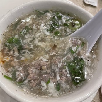 Canton House - Amazing Minced Beef Soup - Dim Sum Near Me - Chamblee, Georgia