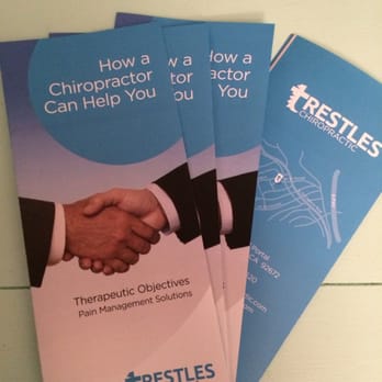 Universal Press - Awesome brochures for Trestles Chiropractic! - Printing Services Near Me - San Clemente, California
