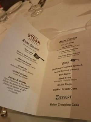 Menu photo 4 Stage Left Steak New Brunswick, NJ Menu photo 4 Stage Left Steak New Brunswick, NJ