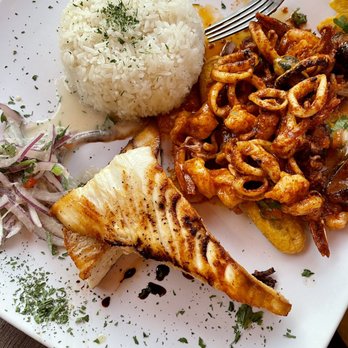 Mancora Peruvian Cuisine - Special of the day: cooked ceviche plate - Peruvian Near Me - Alhambra, California Mancora Peruvian Cuisine - Special of the day: cooked ceviche plate - Peruvian Near Me - Alhambra, California
