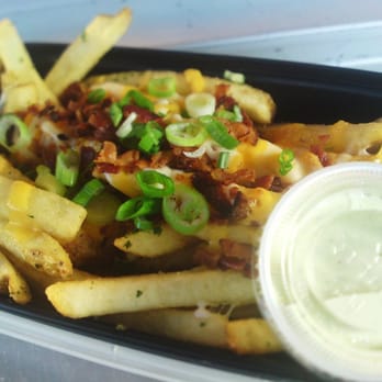 Spudrunners - Irish Fries w/ Pesto Aioli on side - Fast Food Near Me