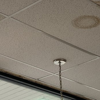 Burger King - Ceiling leaks and window insulation hanging out. - Burgers Near Me - Kalispell, Montana Burger King - Ceiling leaks and window insulation hanging out. - Burgers Near Me - Kalispell, Montana