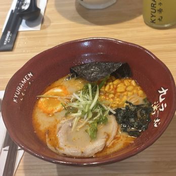 Kyuramen - Times Square - (6) Kyushu Spicy Tonkotsu Ramen (6)九州地狱拉面 - Ramen Near Me - New York, New York