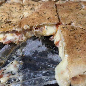 Jigsy's BrewPub & Restaurant - Just Sharing so you can see the Delicious Insides of a Rustico Double Crusted Pizza - Pizza Near Me - Enola, Pennsylvania Jigsy's BrewPub & Restaurant - Just Sharing so you can see the Delicious Insides of a Rustico Double Crusted Pizza - Pizza Near Me - Enola, Pennsylvania