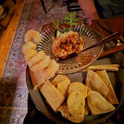 Rooted - Maine seafood dip (apologies were made for the larger, non-gulf of Maine shrimp).