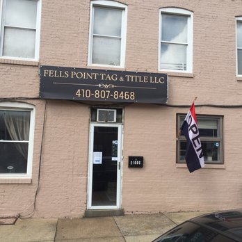 Fells Point Tag & Title - Open Monday-Saturday and Sunday by appointment - Registration Services Near Me - Baltimore, Maryland Fells Point Tag & Title - Open Monday-Saturday and Sunday by appointment - Registration Services Near Me - Baltimore, Maryland