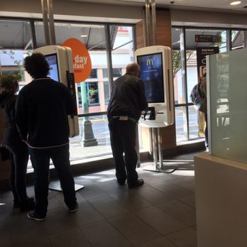 McDonald's - a group of people standing in line - Fast Food Near Me - Victoria, British Columbia McDonald's - a group of people standing in line - Fast Food Near Me - Victoria, British Columbia