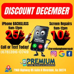 Premium Phone Repair & Accessories - Call or text today! Walk ins welcome