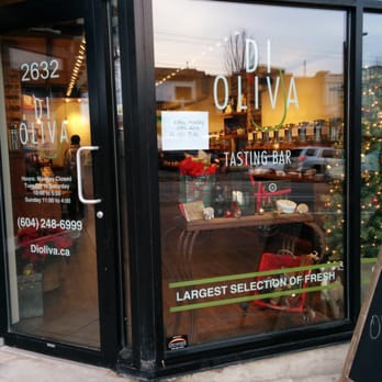 Di Oliva Tasting Bar - Exterior shot. - Specialty Food Near Me - Vancouver, British Columbia