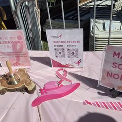 Susan G. Komen Race for the Cure Run Walk - Survivors Table