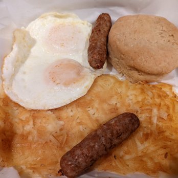 Bobbi's Coffee Shop & Cafe - Breakfast (Two Eggs, Biscuits & Gravy, Hash Browns, $14)- 3/5 stars overall, but their hash browns were great! - Breakfast & Brunch Near Me - Cupertino, California Bobbi's Coffee Shop & Cafe - Breakfast (Two Eggs, Biscuits & Gravy, Hash Browns, $14)- 3/5 stars overall, but their hash browns were great! - Breakfast & Brunch Near Me - Cupertino, California