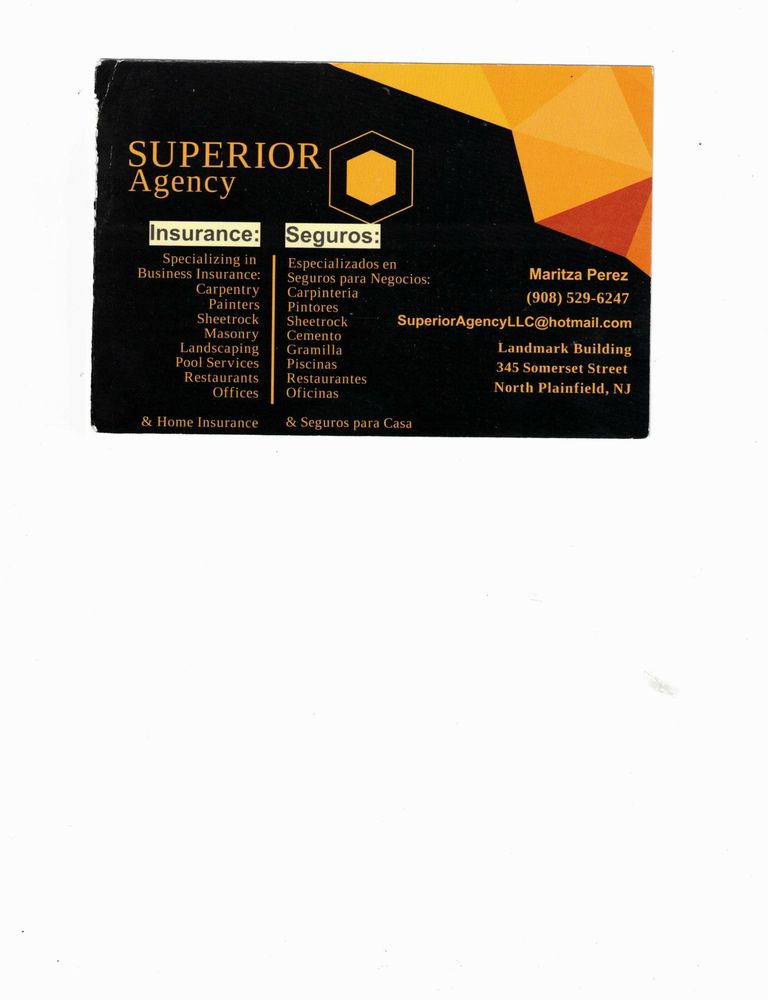 SUPERIOR AGENCY Updated October 2024 Request a Quote 345 Somerset