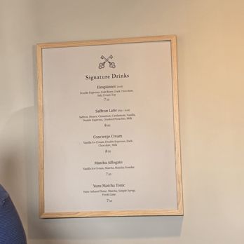 Concierge Coffee - Menu - Coffee & Tea Near Me - Los Angeles, California
