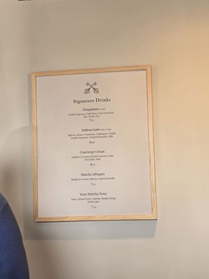 Menu photo 5 Concierge Coffee Los Angeles, CA