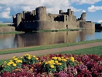 Caerphilly Castle by null