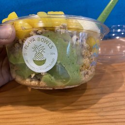 Asked for "A little granola". Asked for "A little granola".