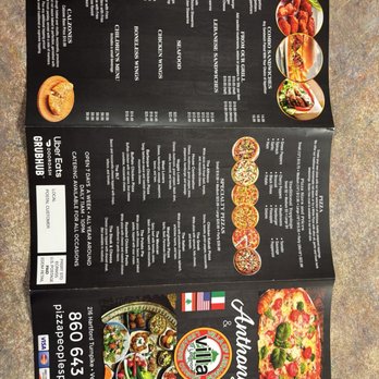 Villa of Lebanon - Menu outside - Pizza Near Me - Vernon, Connecticut Villa of Lebanon - Menu outside - Pizza Near Me - Vernon, Connecticut