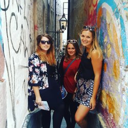 100 Point Challenge - We found this cool street in Gamla Stan