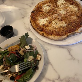 Crave - Avalanche pizza and half a antipasto salad - Salad Near Me - Buena Vista, Colorado