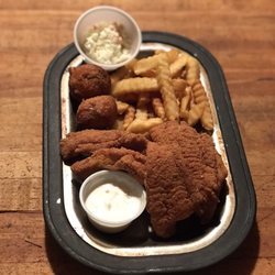 The Sizzler Steak House - Oxford - Fish Filet & French Fries