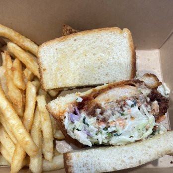 Sando Shack - Sweet and spicy chicken katsu with curry fries - Sandwiches Near Me - Maplewood, Missouri Sando Shack - Sweet and spicy chicken katsu with curry fries - Sandwiches Near Me - Maplewood, Missouri