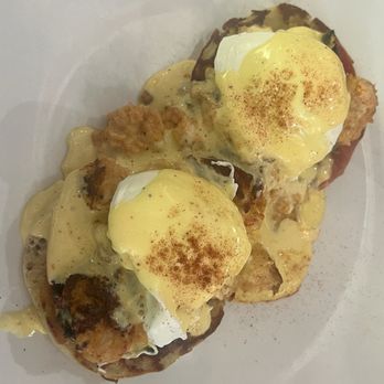 Folk Art - Lobster Benedict - American Near Me - Atlanta, Georgia Folk Art - Lobster Benedict - American Near Me - Atlanta, Georgia