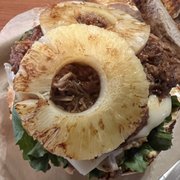 Photo of Bun Street - West Covina, CA, United States. Hawaiian burger