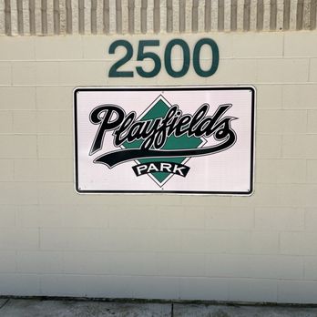 Playfields Park - Outside the restrooms - Parks Near Me - Davis, California
