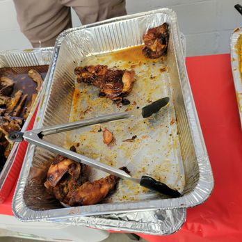Pirate Pit BBQ - Bone in chicken, obviously no one wasted time. - Barbeque Near Me - Fairhope, Alabama