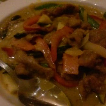 Han Asian Cuisine - Spicy coconut curry with pork - Sushi Bars Near Me - Granby, Connecticut