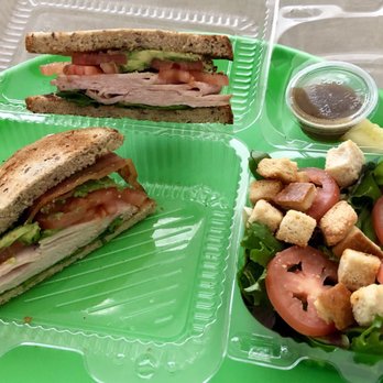 Corner Bakery Cafe - Uptown Turkey On Harvest Toast with Mixed Greens (0.99 add on) - Bakeries Near Me - Houston, Texas Corner Bakery Cafe - Uptown Turkey On Harvest Toast with Mixed Greens (0.99 add on) - Bakeries Near Me - Houston, Texas