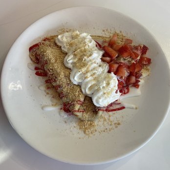 Yummilicious Cafe & Bakery - Strawberry crepe - Cafes Near Me - Utica, New York Yummilicious Cafe & Bakery - Strawberry crepe - Cafes Near Me - Utica, New York