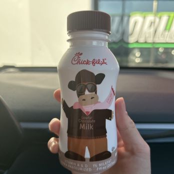 Chick-fil-A - 1% Chocolate Milk - Fast Food Near Me - Santee, California Chick-fil-A - 1% Chocolate Milk - Fast Food Near Me - Santee, California