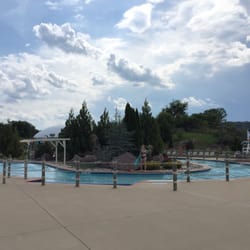 A.V. Symington Aquatic Center - Lazy river with single and double inner tubes.