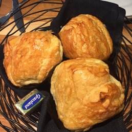Complimentary Dinner Rolls (have a honey tasting glaze on top) Complimentary Dinner Rolls (have a honey tasting glaze on top)